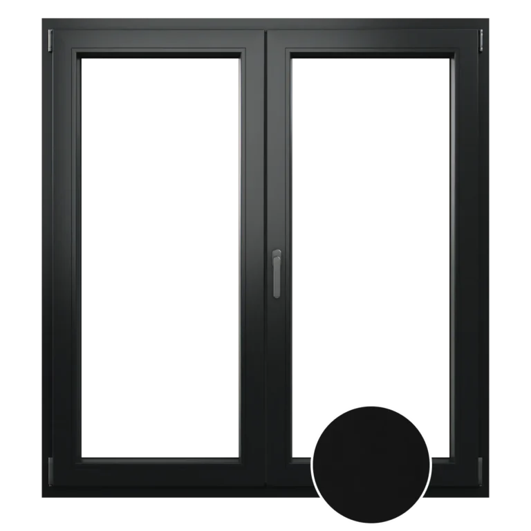Okno koncept vo farbe Black Jet