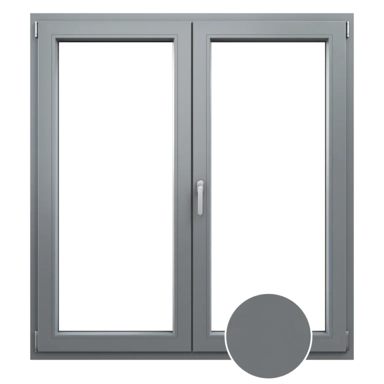 Okno koncept vo farbe Fenstergrau matt