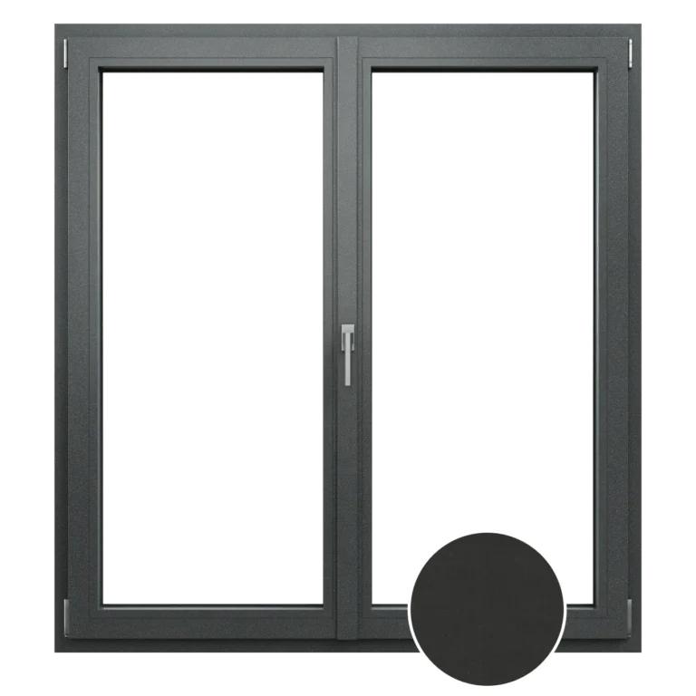 Okno pixel vo farbe Antracit quartz