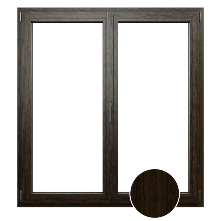 Okno pixel vo farbe Bahenní dub
