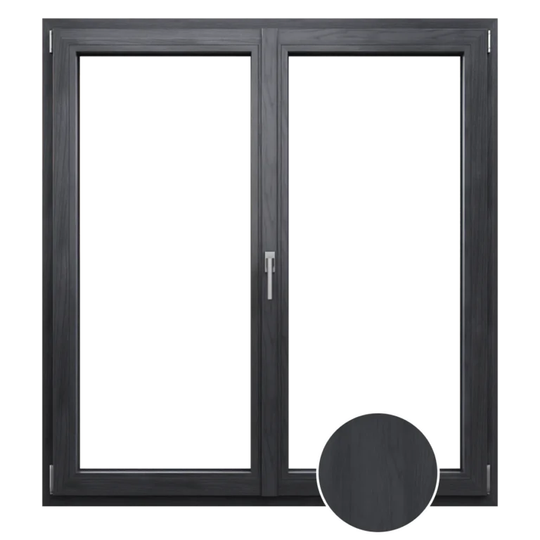 Okno pixel vo farbe Kitami dark matt