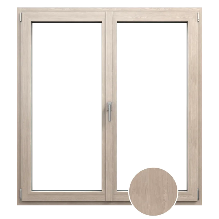 Okno pixel vo farbe Sheffield oak