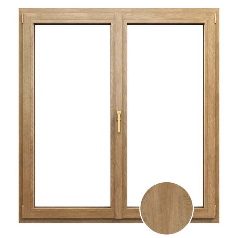 Okno pixel vo farbe Woodec turner oak malt