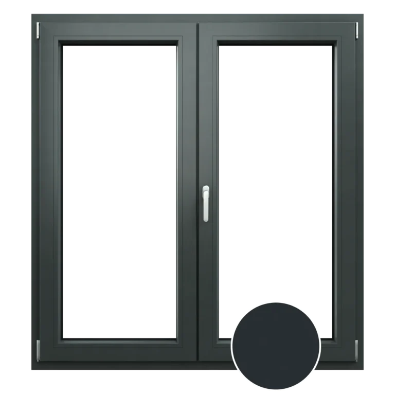 Okno winergetic premium vo farbe Anthrazitgrau seidenglatt II
