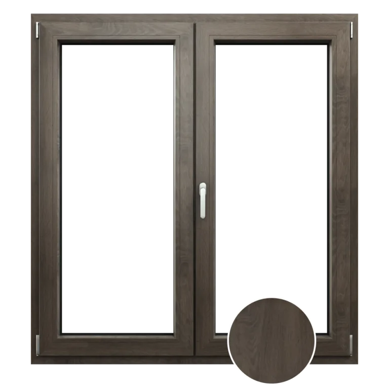Okno winergetic premium vo farbe Woodec dark toffee