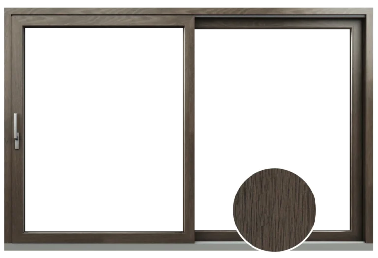 Okno HST PREMIUM vo farbe Woodec dark toffee