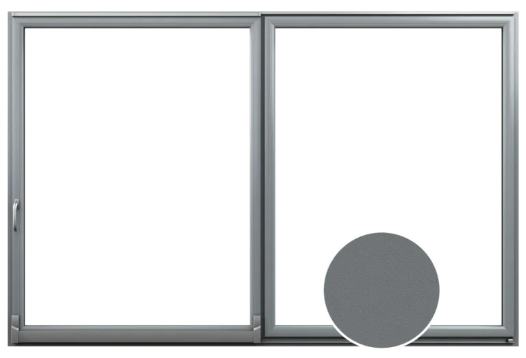 Okno PSK ATRIUM vo farbe Fenstergrau