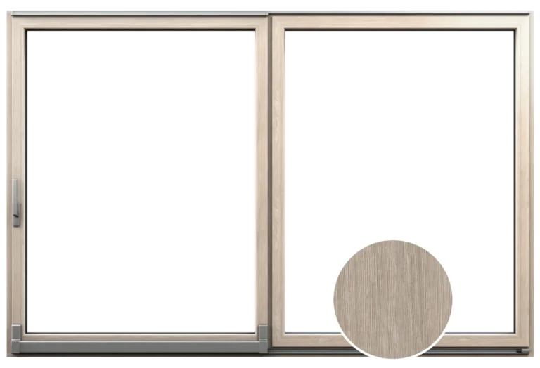 Okno PSK I PSK-Z vo farbe Sheffield oak